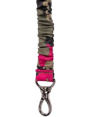 Lug Bungee Key Clip. Camo Orchid. NWT